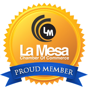 Proud Member of the La Mesa Chamber of Commerce